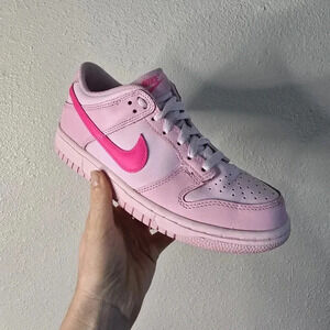 EUC Pink Nike Low Dunk